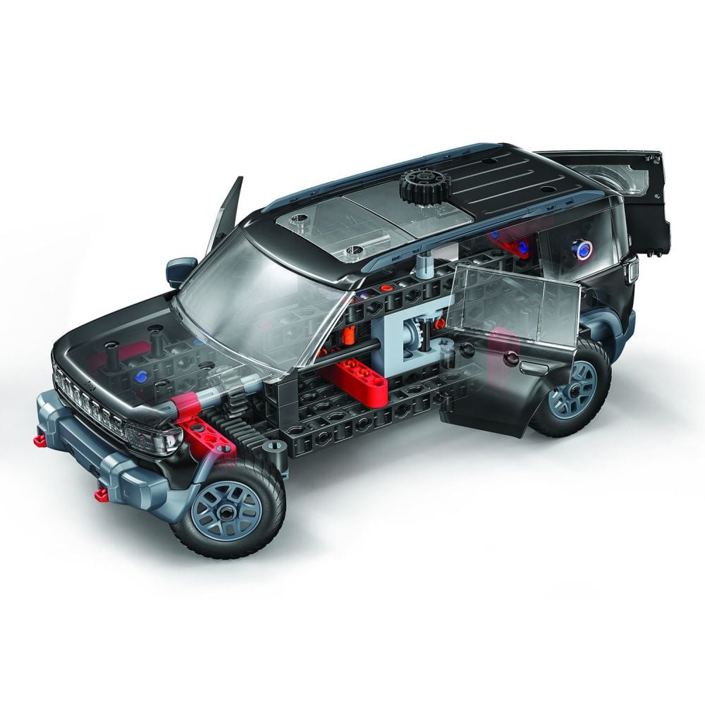 Строителен комплект, Clementoni, Jeep Racon