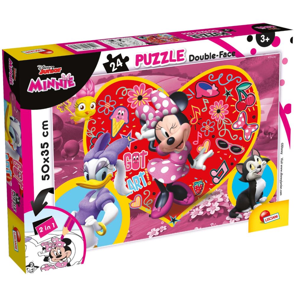 Пъзел Lisciani, Disney Minnie Mouse, Plus, 24 части
