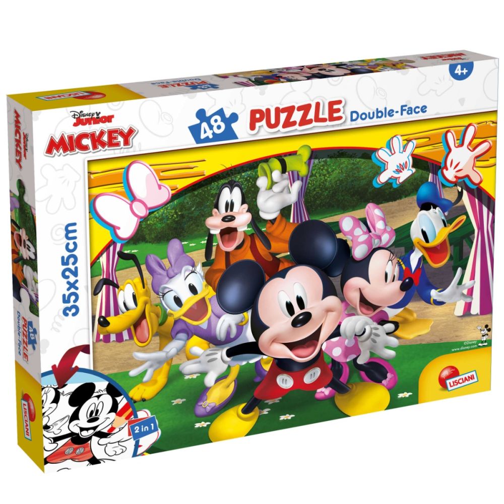 Пъзел Lisciani, Disney Mickey Mouse, M-Plus, 48 части
