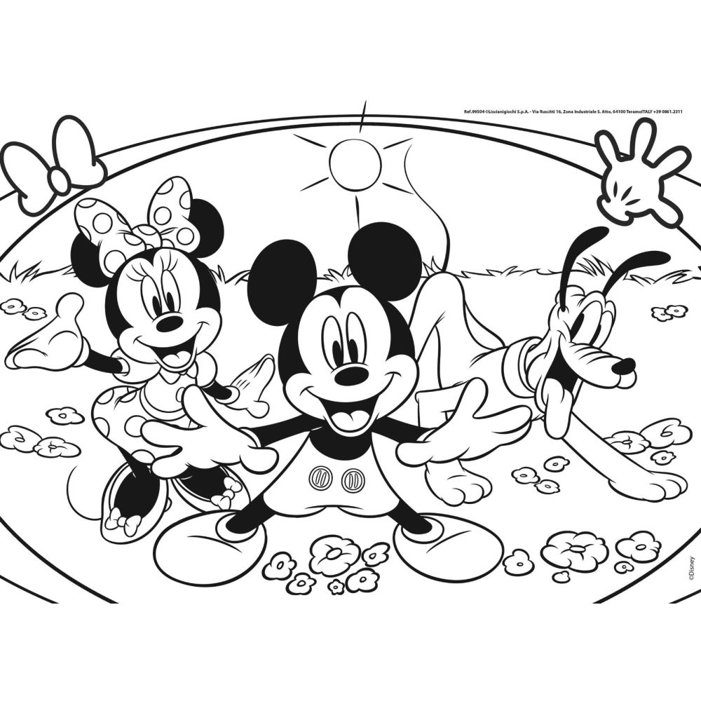 Пъзел Lisciani, Disney Mickey Mouse, M-Plus, 48 части
