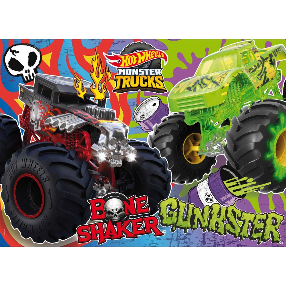 Подов пъзел, Lisciani, Hot Wheels, Maxi, 24 части