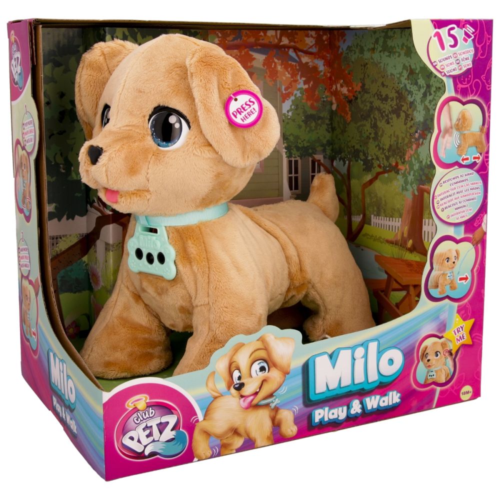 Интерактивна плюшена играчка, Club Petz, Кученцето Майло