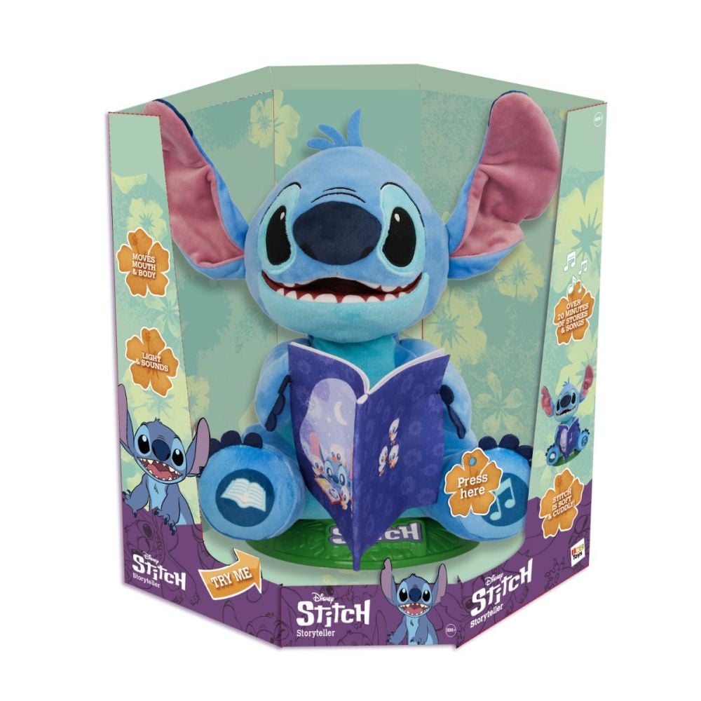 Интерактивна плюшена играчка, Disney Stitch, Стич Разказвача