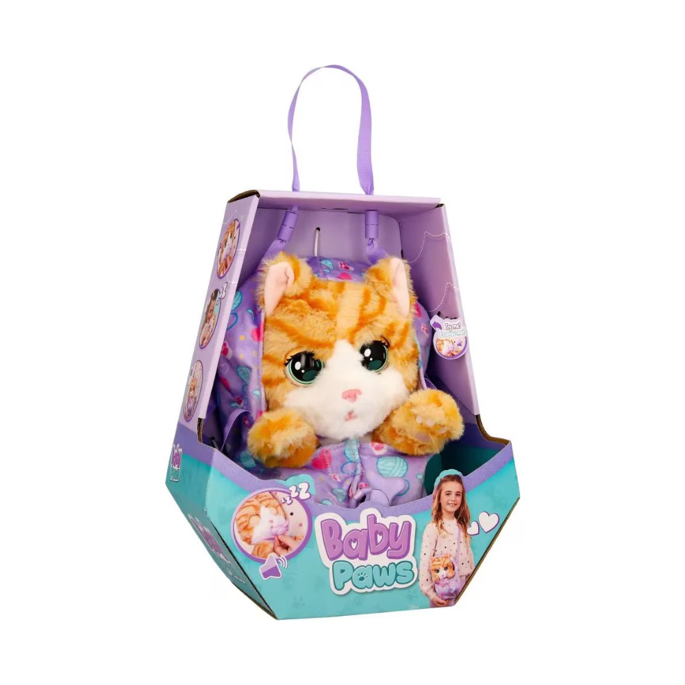 Интерактивна плюшена играчка, Club Petz, Коте, 20 см