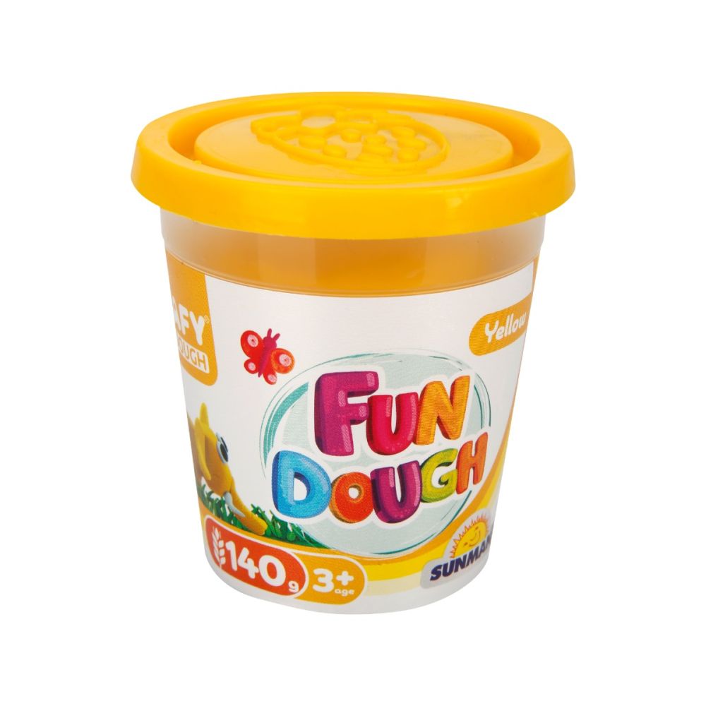 Комплект пластилин с 4 цвята, Crafy Fun, 560 гр