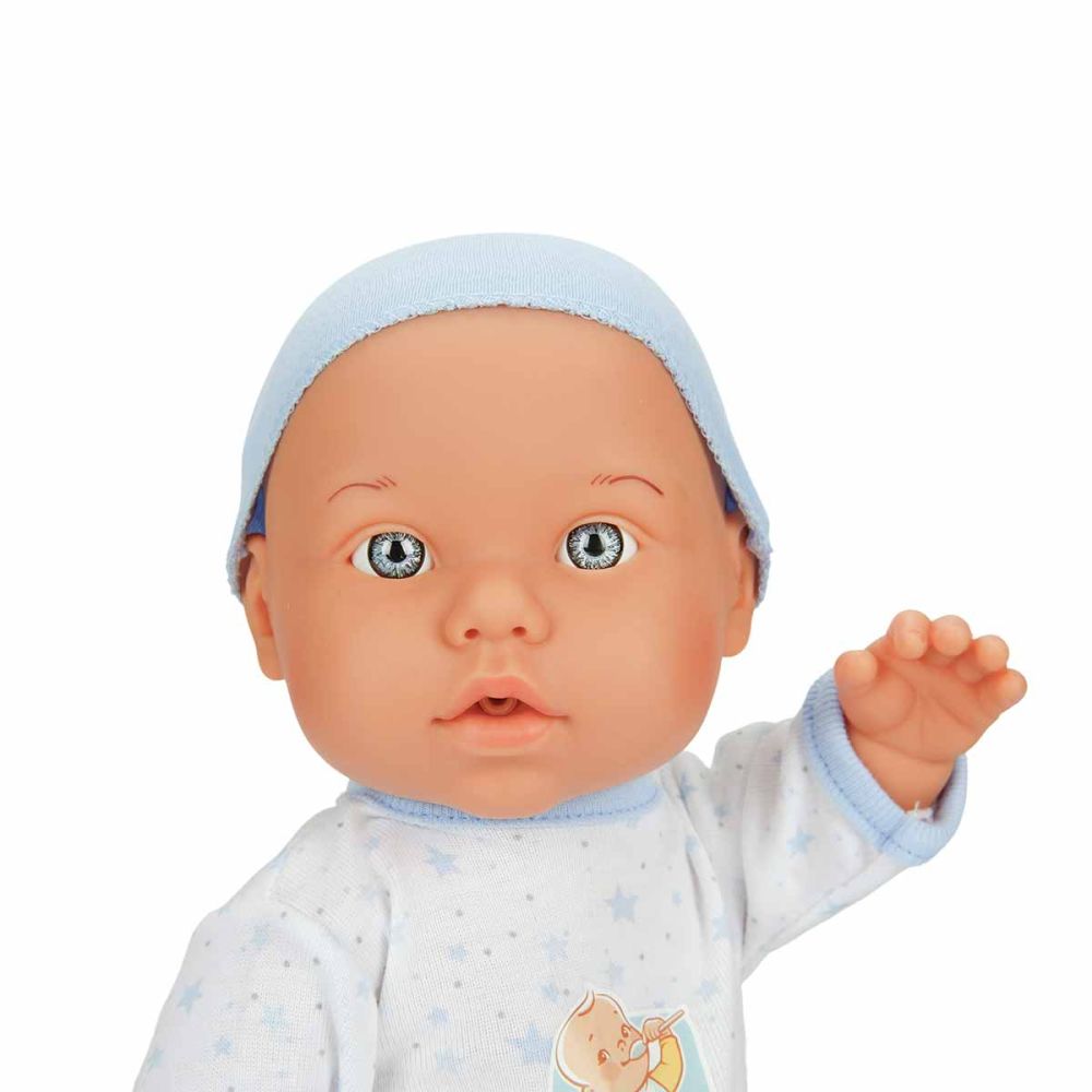 Кукла Bebelou, Време за обяд, Dollz And More, Син, 35 см