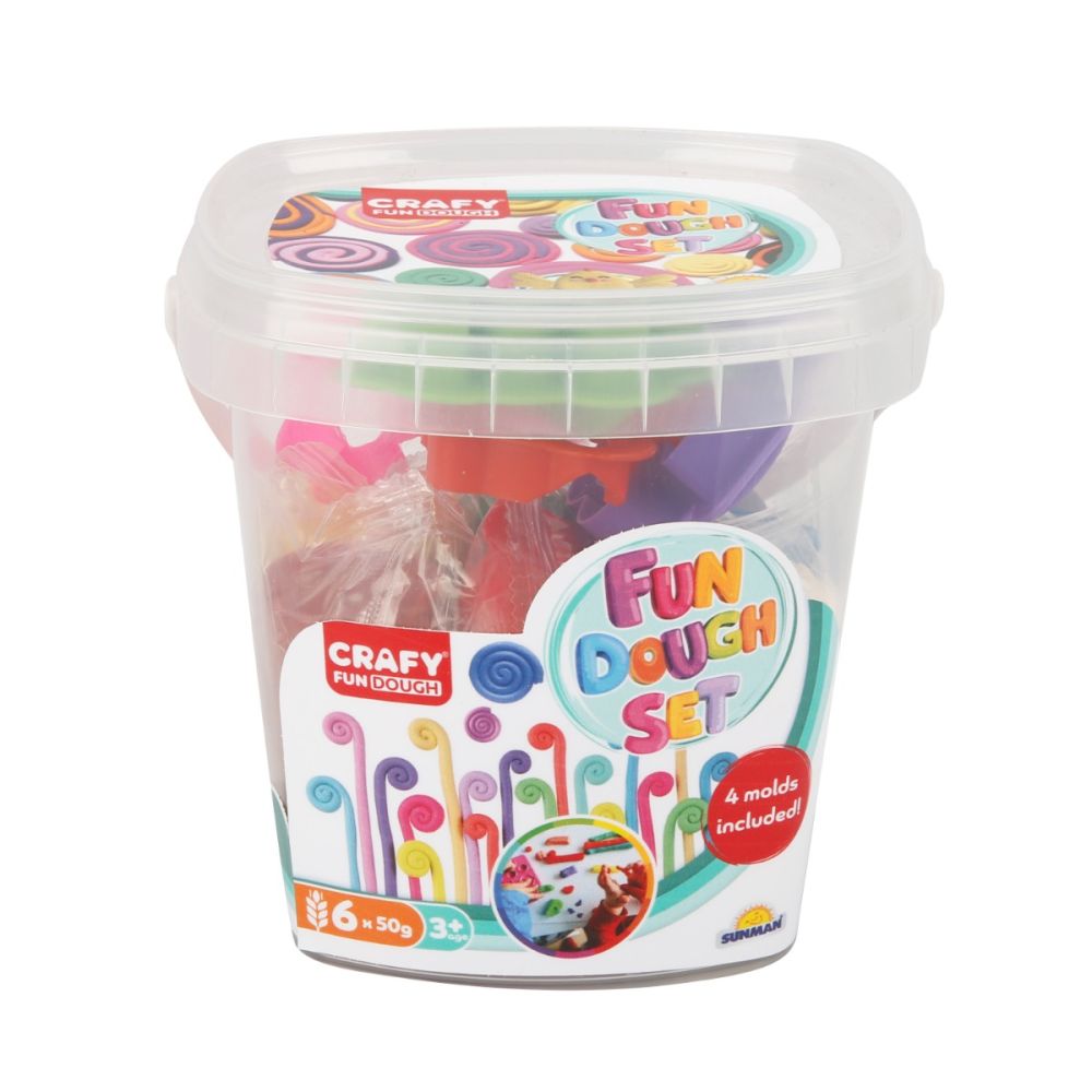 Комплект кофичка с пластилин, Crafy, 300 гр