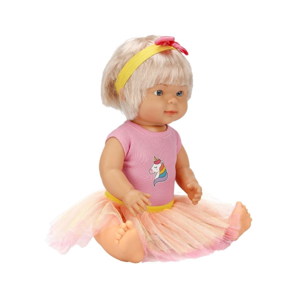 Парти комплект с кукла Bebelou, Dollz And More, и розовата пола, 40см