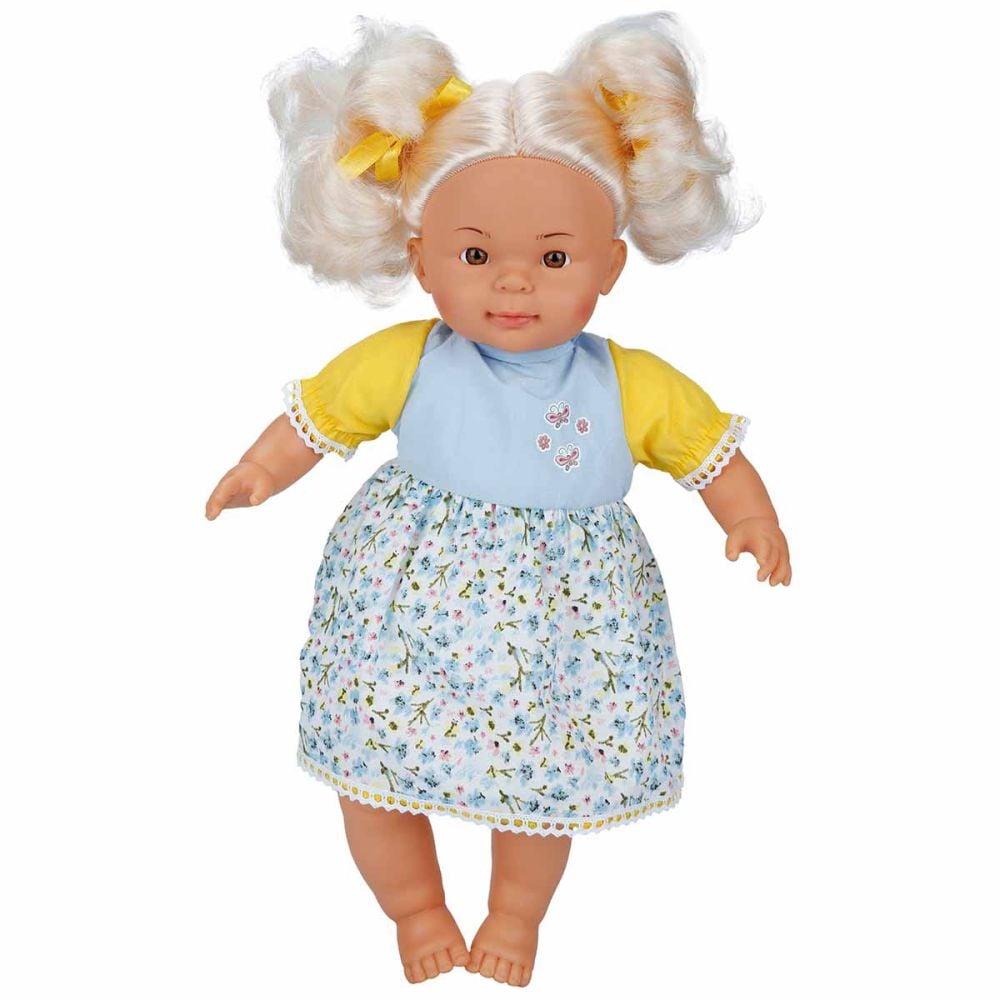 Кукла бебе с руса коса, Dollz And More, Прегърни ме, 40 см