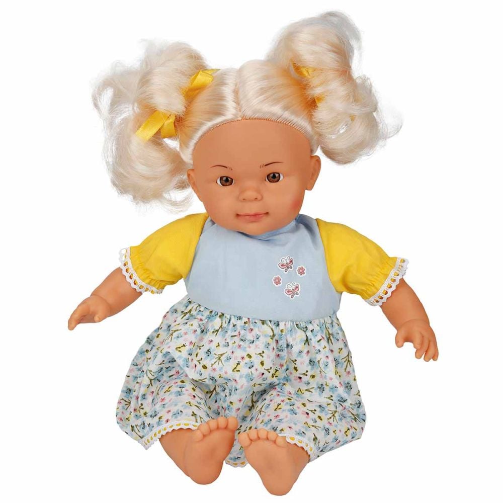 Кукла бебе с руса коса, Dollz And More, Прегърни ме, 40 см