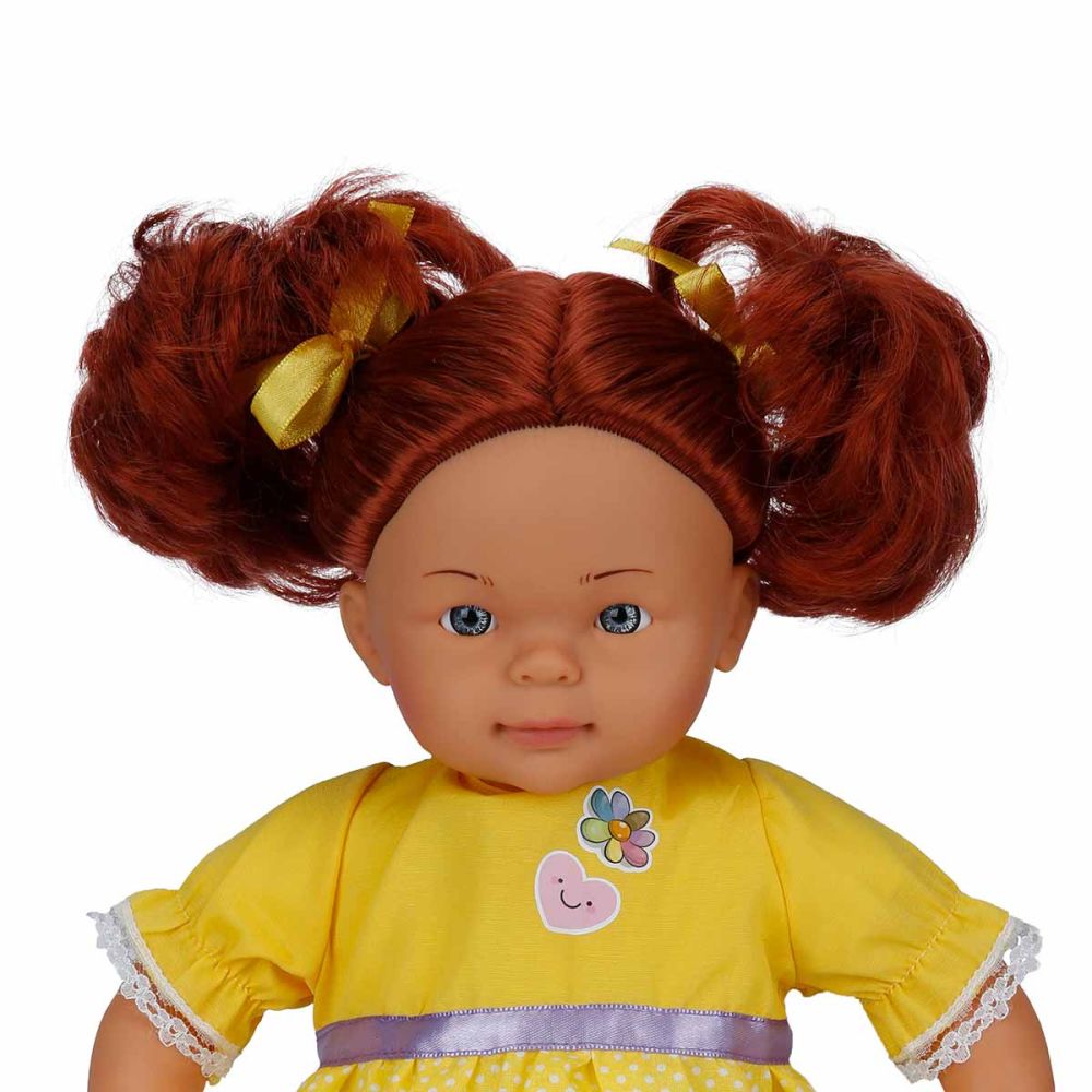 Кукла бебе с червена коса, Dollz And More, Прегърни ме, 40 см