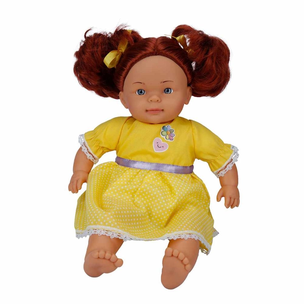 Кукла бебе с червена коса, Dollz And More, Прегърни ме, 40 см