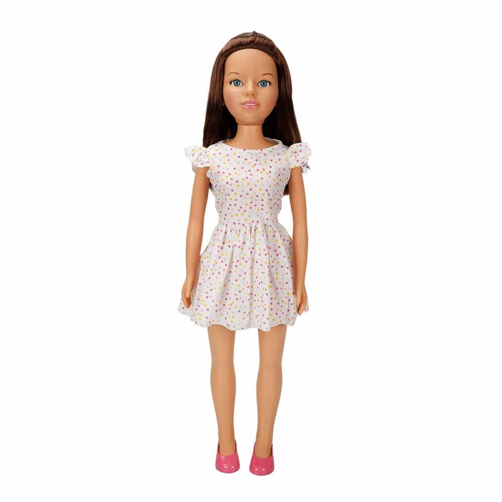 Кукла Клара в ежедневно облекло, Dollz And More, С рокля, 80 см