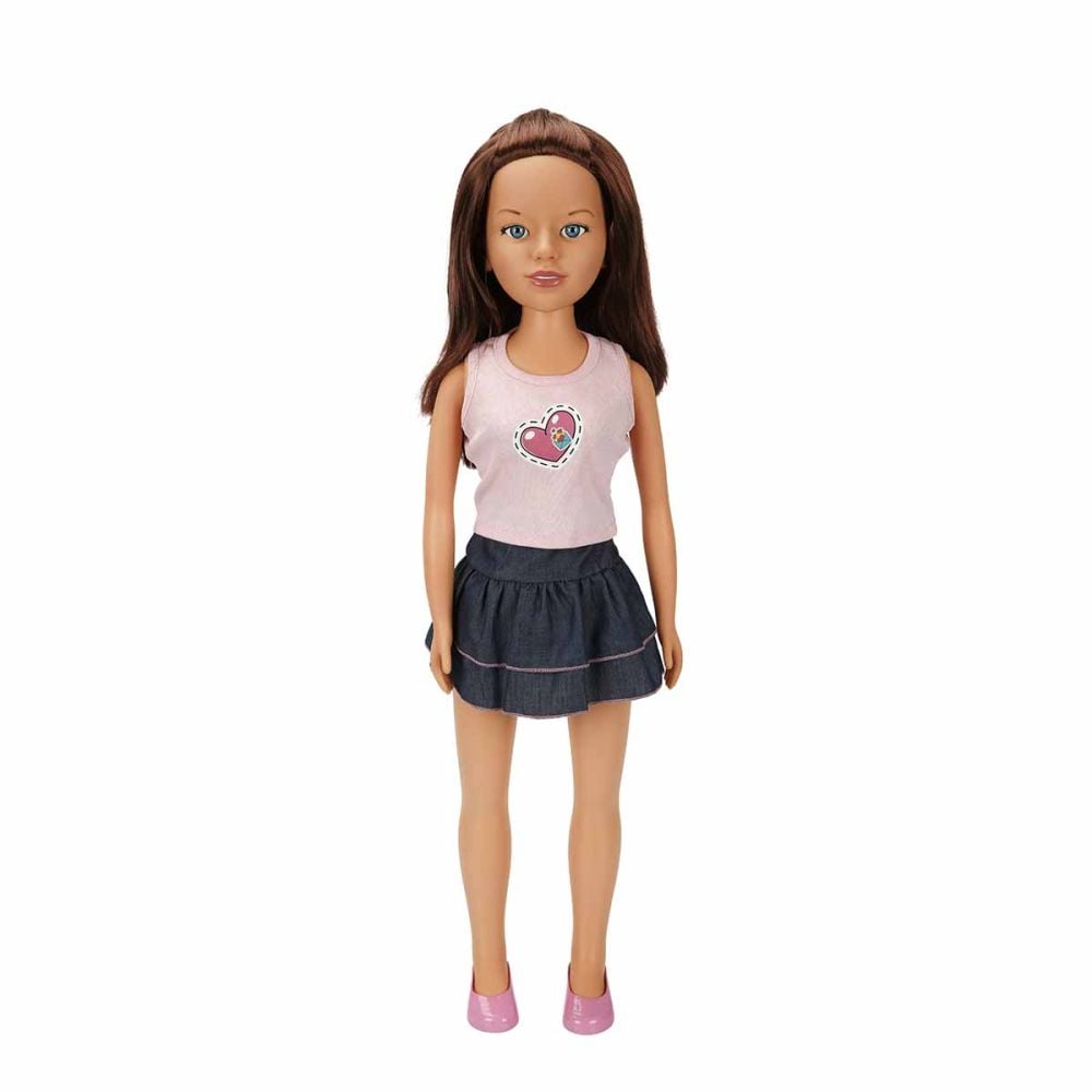 Кукла Клара в ежедневно облекло, Dollz And More, С пола, 80 см