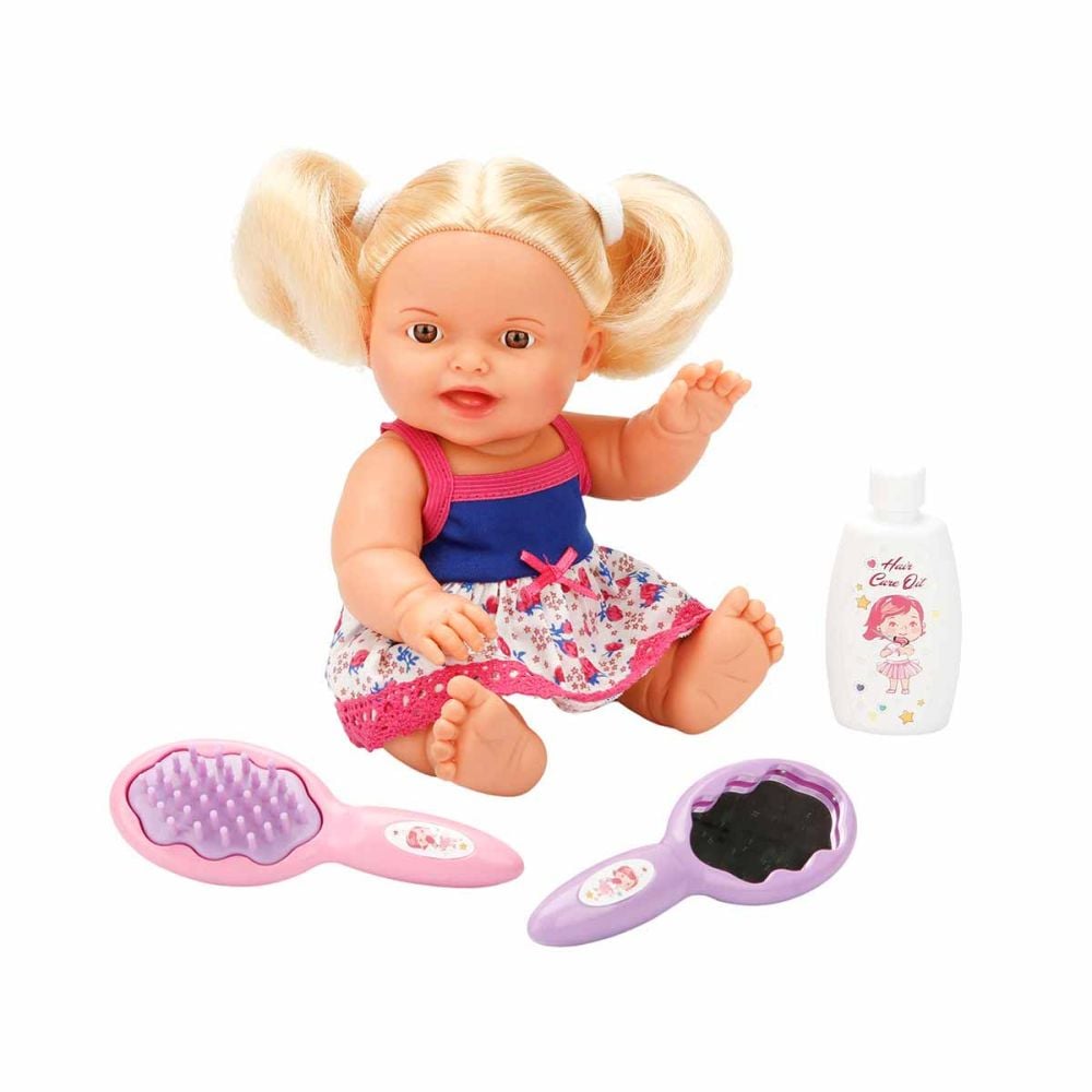 Кукла Нил с руса коса, Dollz And More, с раница и аксесоари, 23 см