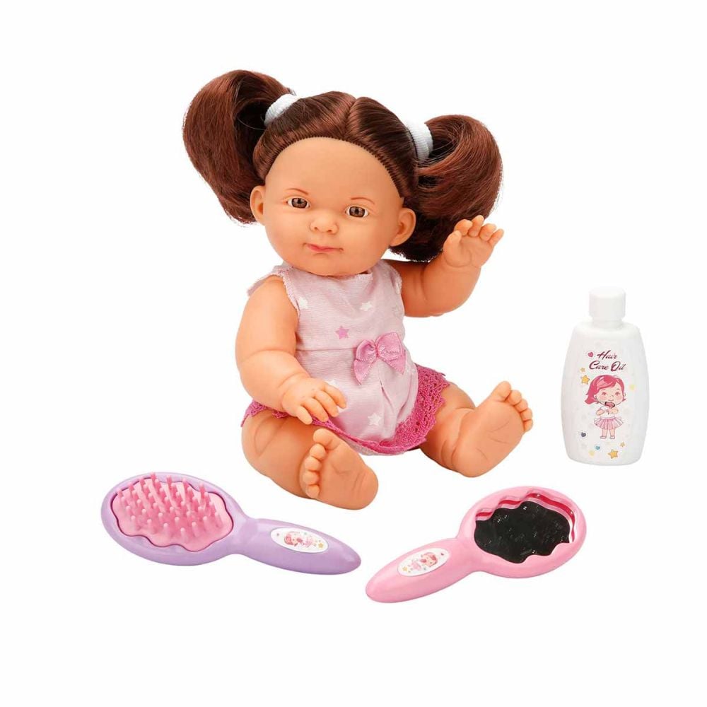 Кукла Нил с кафява коса, Dollz And More, с раница и аксесоари, 23 см