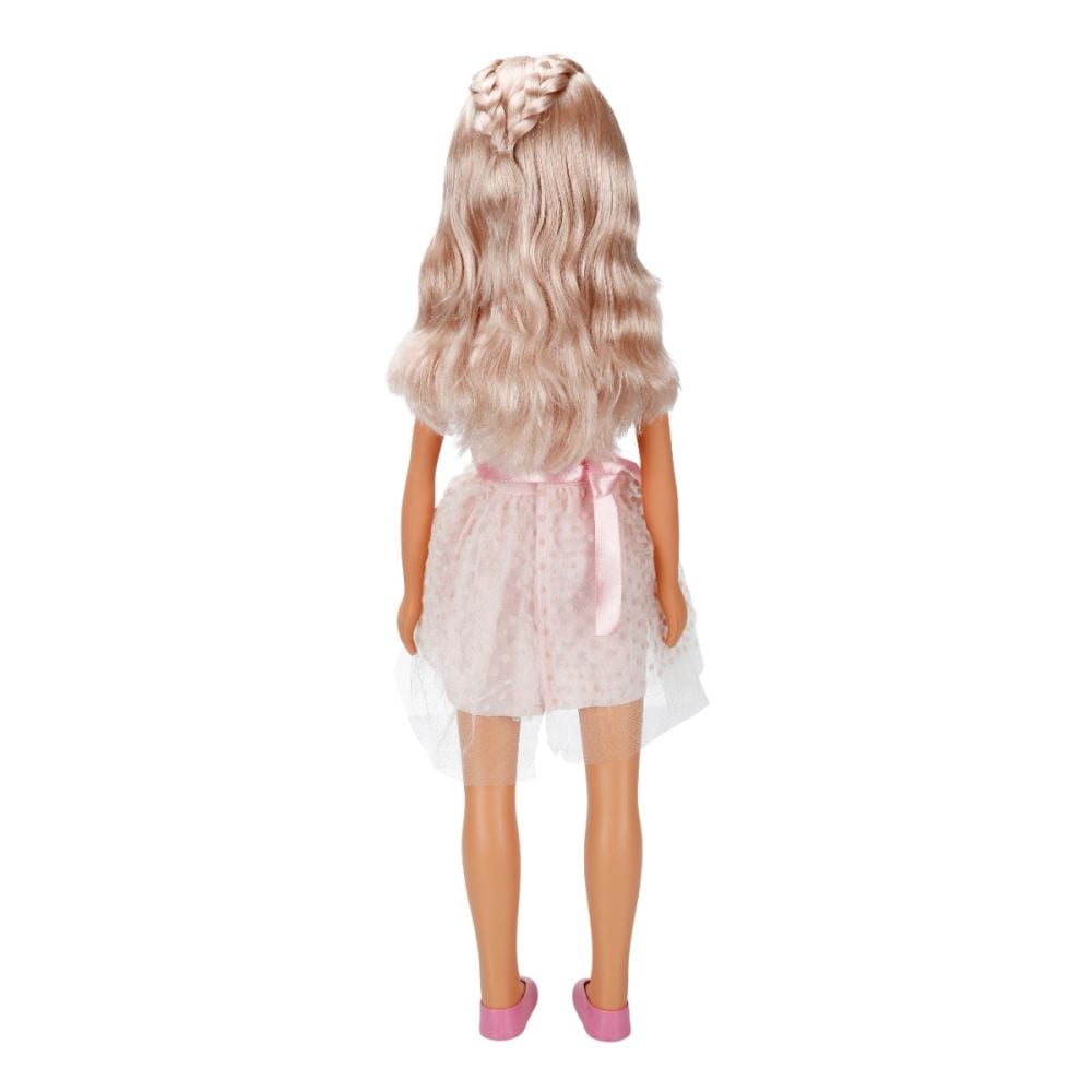 Кукла Клара в парти тоалет, Dollz And More, С розова рокля, 80см