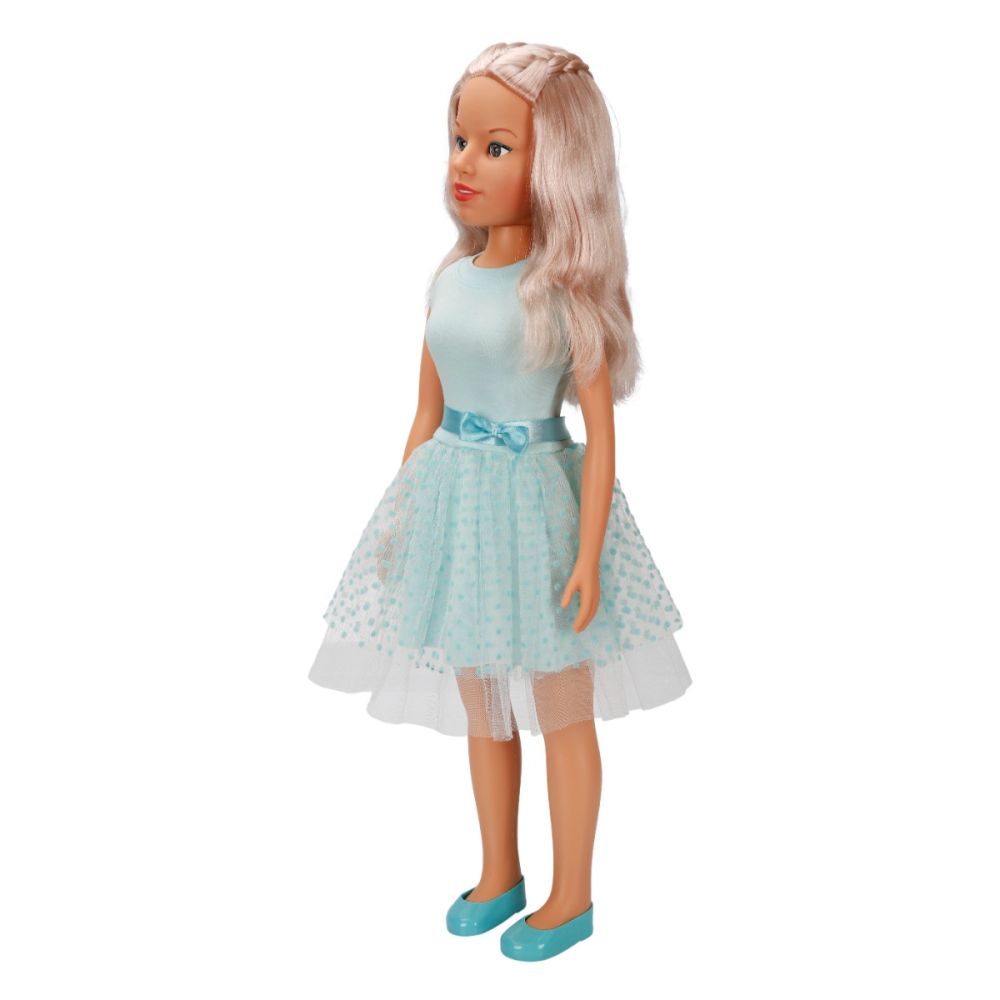 Кукла Клара в парти тоалет, Dollz And More, Със зелена рокля, 80см