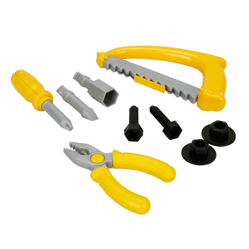 Комплект строителни инструменти, Zapp Toys, 9 части
