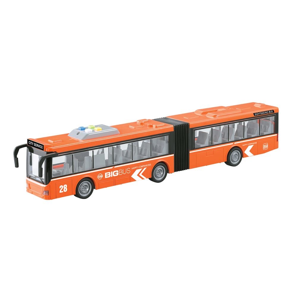 Автобус със светлини и звуци, Maxx Wheels, 1:16