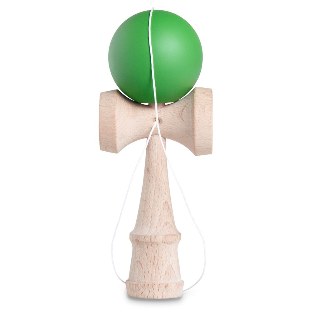 Дървена играчка за сръчност, BS Toys, Kendama, Зелена