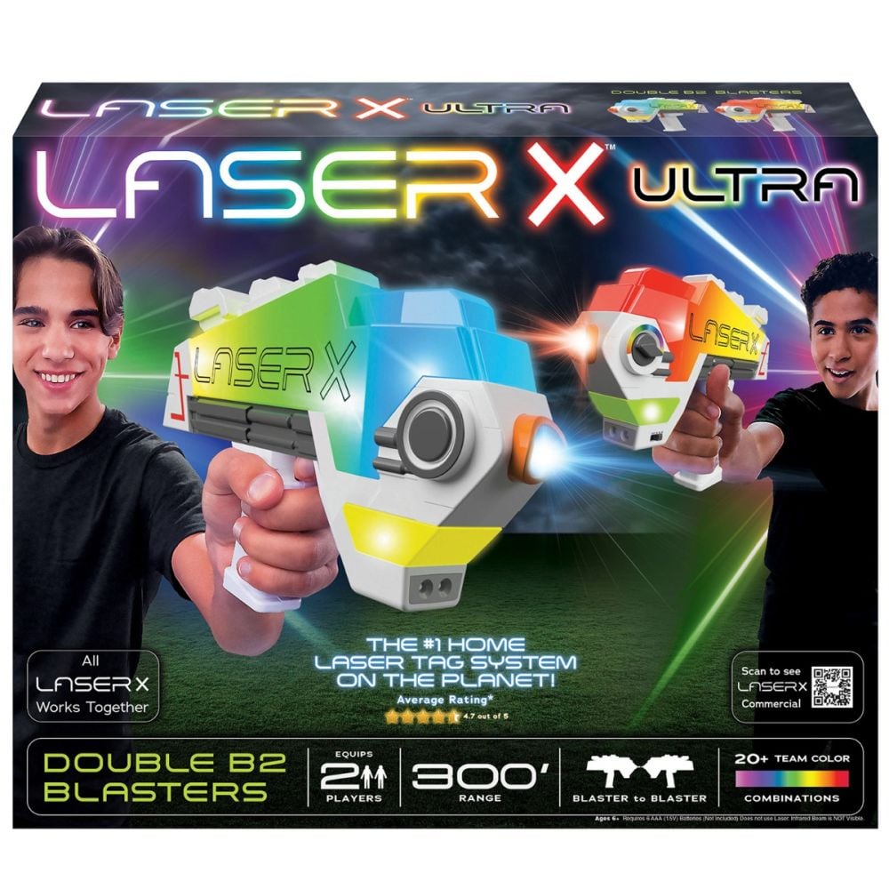 Комплект бластери, Laser X Ultra, 90 метра