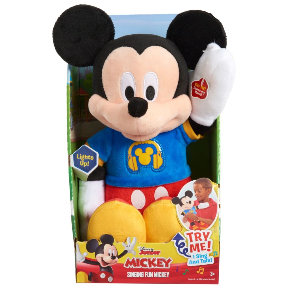 Плюшена играчка, Mickey Mouse, Disney, Singing Fun