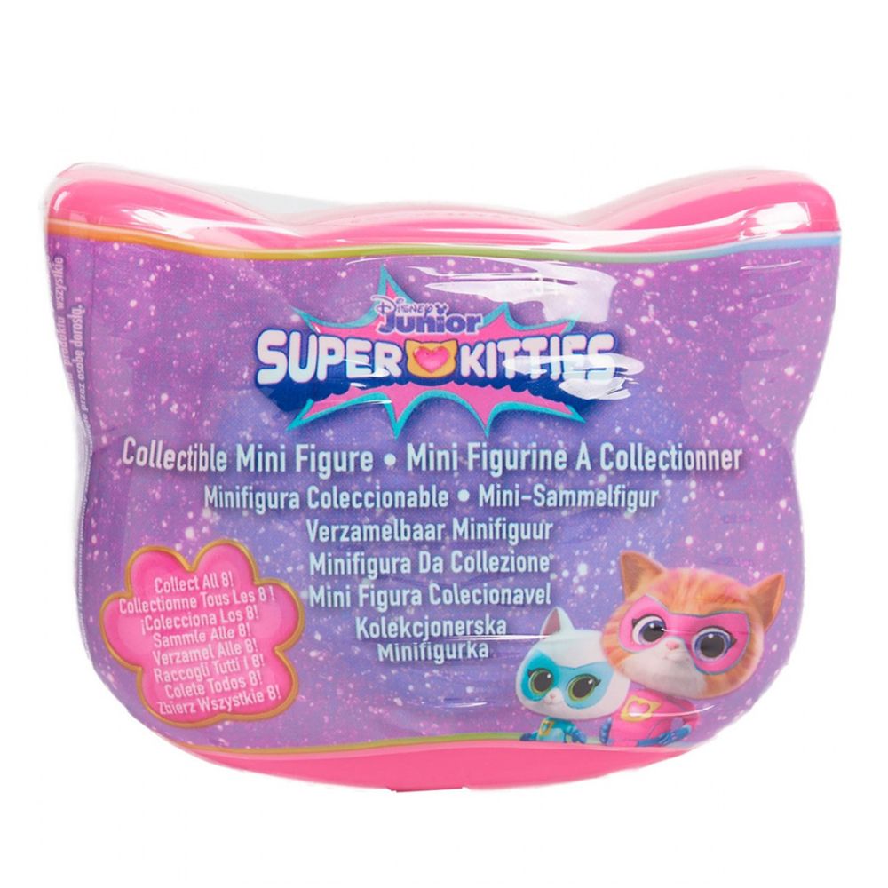 Фигурка изненада, Disney Junior, Superkitties, 5 см