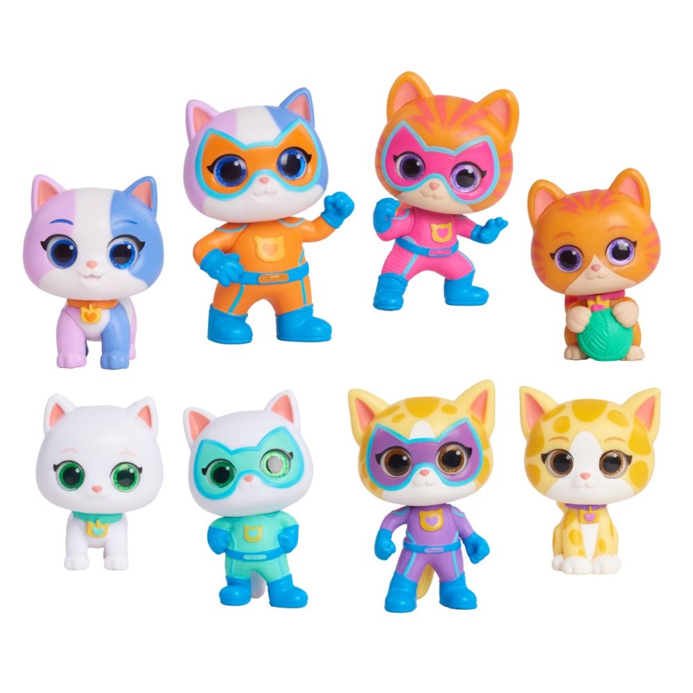 Фигурка изненада, Disney Junior, Superkitties, 5 см