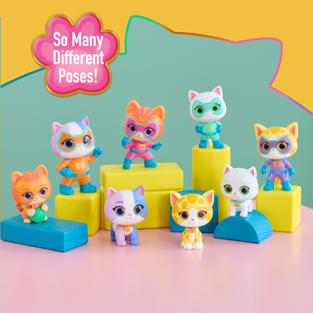 Фигурка изненада, Disney Junior, Superkitties, 5 см