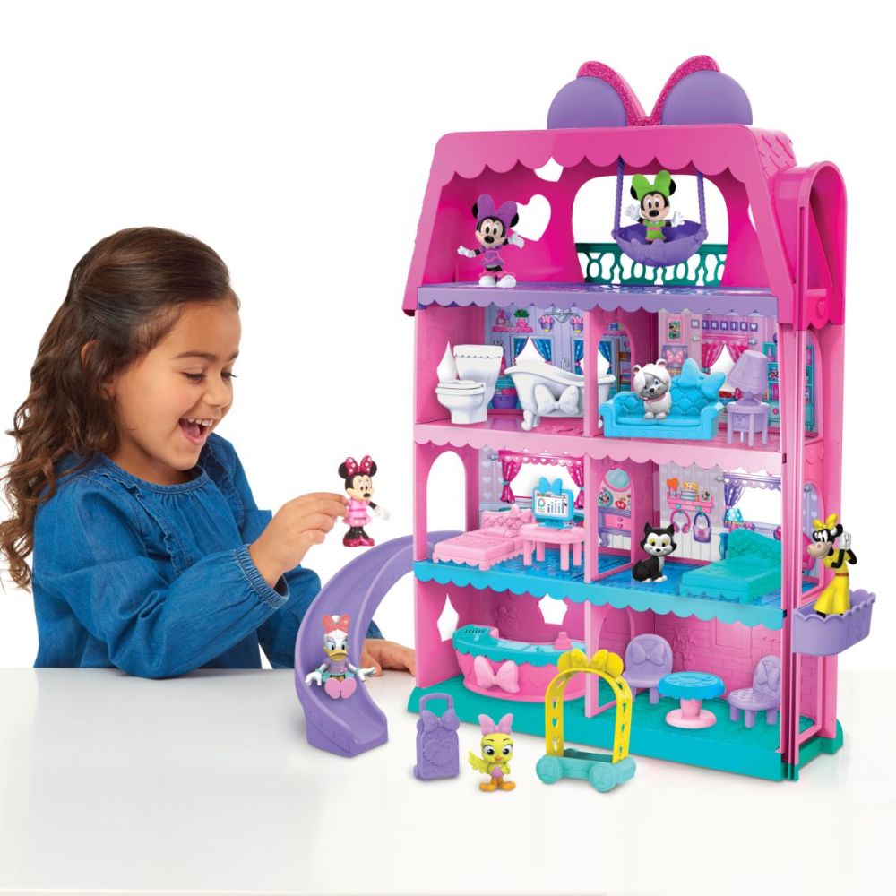 Комплект за игра от 20 части, Disney Minnie Mouse, Bow-Tel Hotel