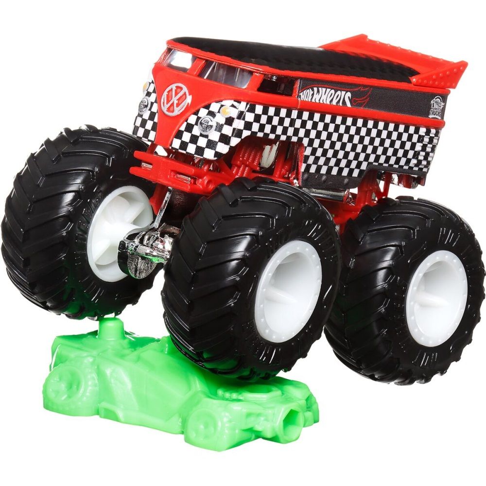 Количка Hot Wheels Monster Truck, Drag Bus, HLT12