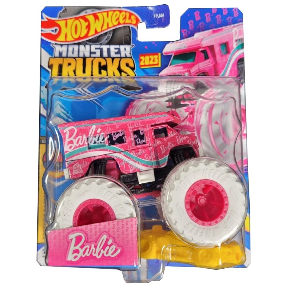 Количка Hot Wheels Monster Truck, Barbie, HNW11