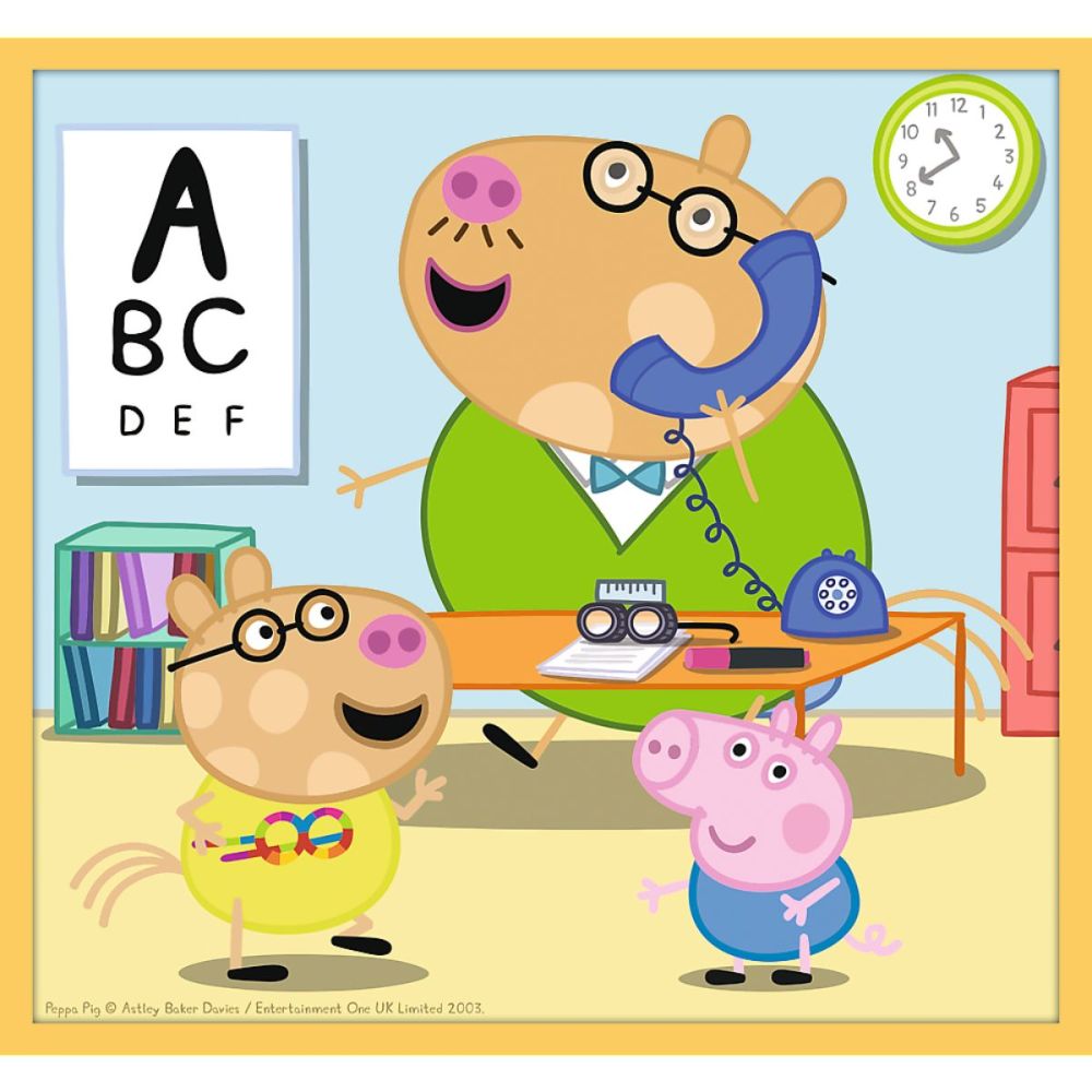 Пъзел 10 в 1, Trefl, Meet Peppa Pig (48, 35 и 20 части)
