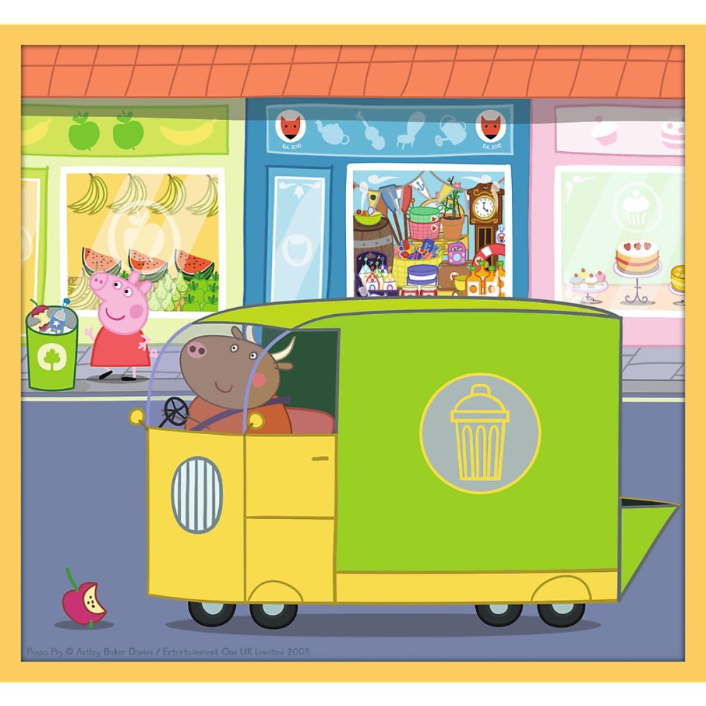 Пъзел 10 в 1, Trefl, Meet Peppa Pig (48, 35 и 20 части)