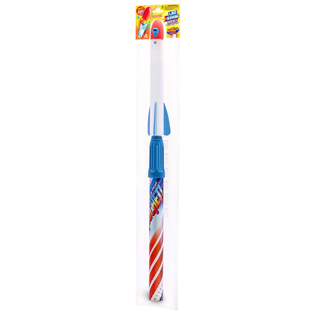 Ракета с LED светлини, Lanard Toys, Glowing Rocket