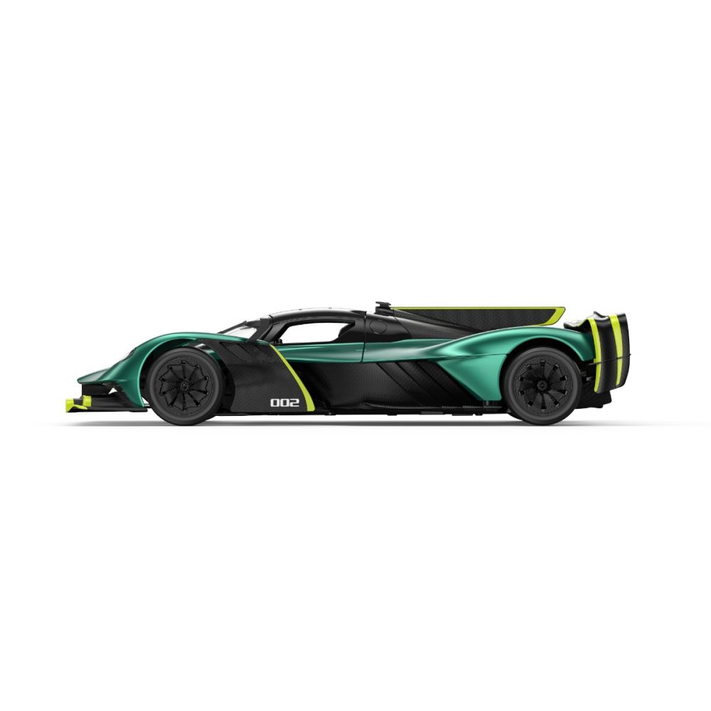 Кола с дистанционно управление, Rastar, Aston Martin Valkyrie Amr Pro, Тъмнозелена, 1:14