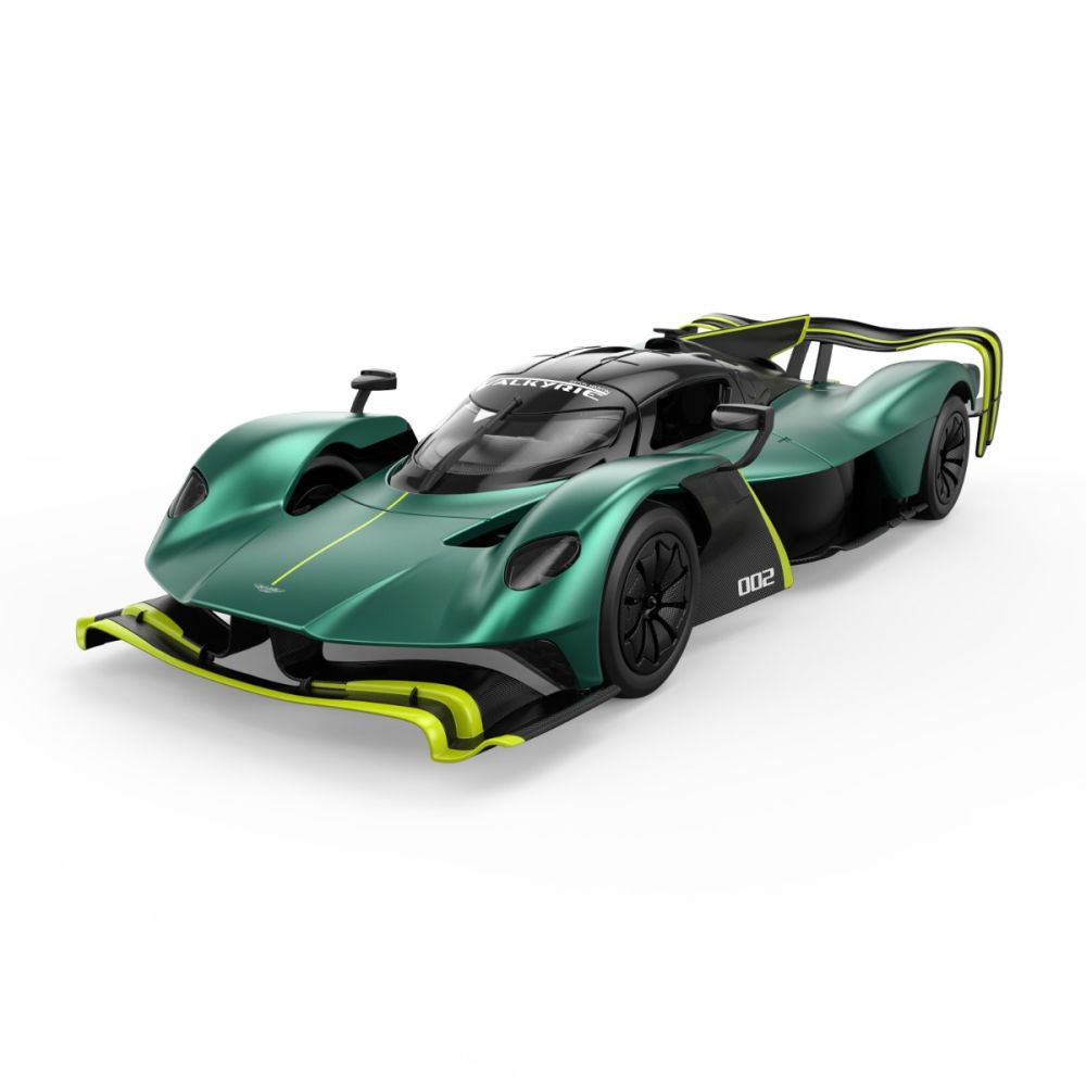 Кола с дистанционно управление, Rastar, Aston Martin Valkyrie Amr Pro, Тъмнозелена, 1:14