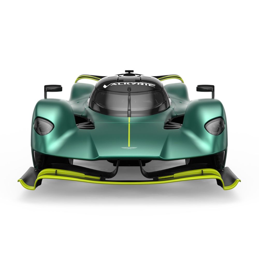 Кола с дистанционно управление, Rastar, Aston Martin Valkyrie Amr Pro, Тъмнозелена, 1:14