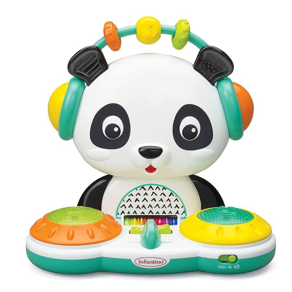 Бебешка играчка B Kids, DJ Panda, Spin & Slide
