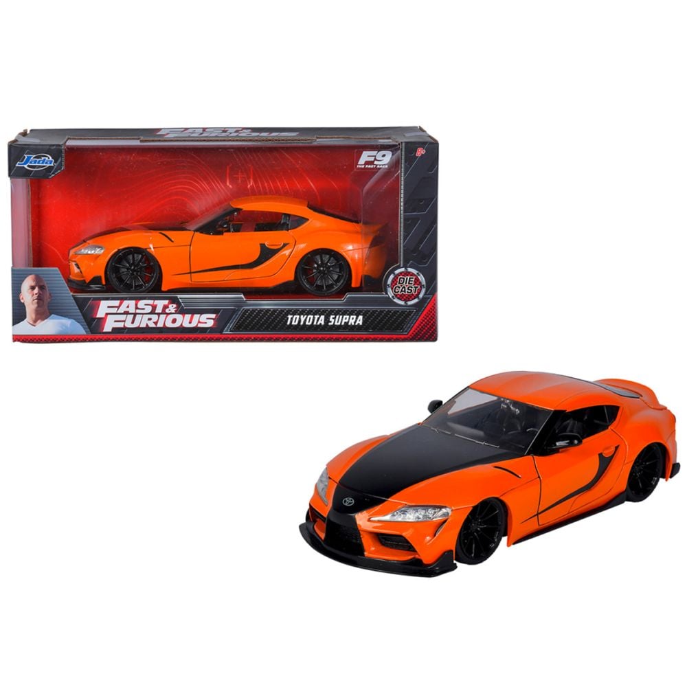 Метална количка, Jada, Fast And Furious, Toyota Supra 2020, 1:24