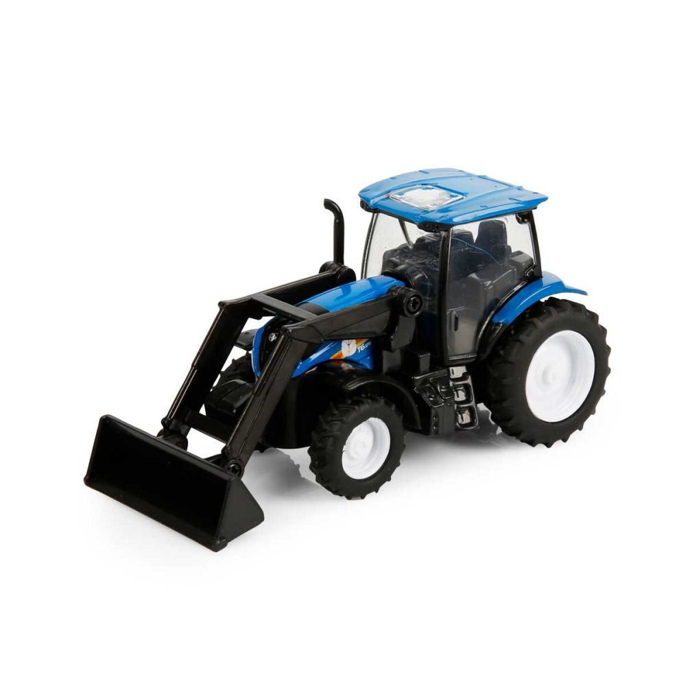 Строителна машина, New Ray, Булдозер New Holland, Син