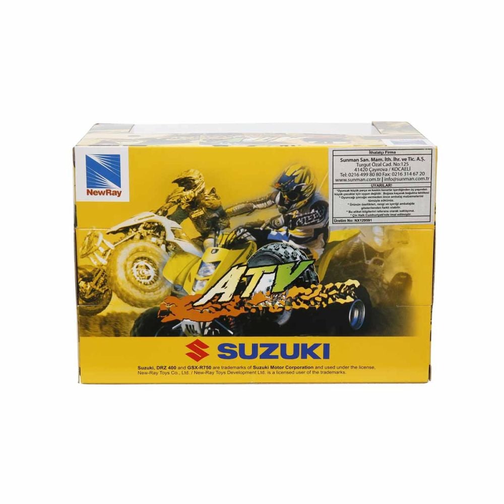 АТВ New Ray, Quad Suzuki R450 Racer 2009, 1:12