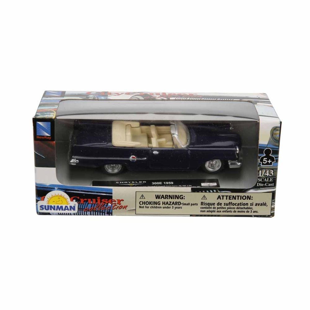 Метален автомобил, New Ray, Chrysler 300E 1959, 1:43