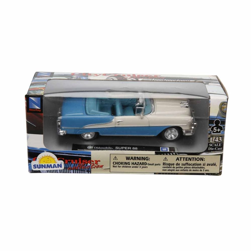 Метален автомобил, New Ray,  Oldsmobile Super 88, 1:43