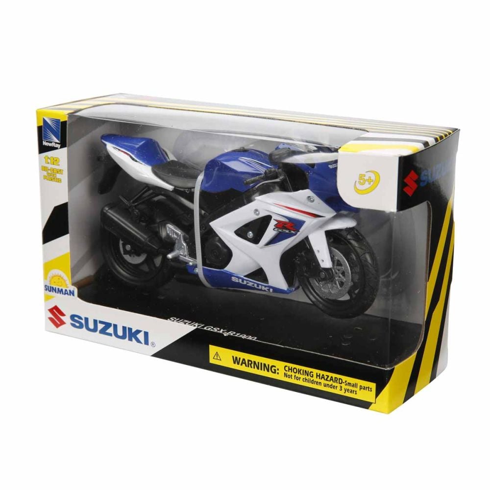 Метален мотоциклет, New Ray, Suzuki GSX-R 1000 2008, 1:12