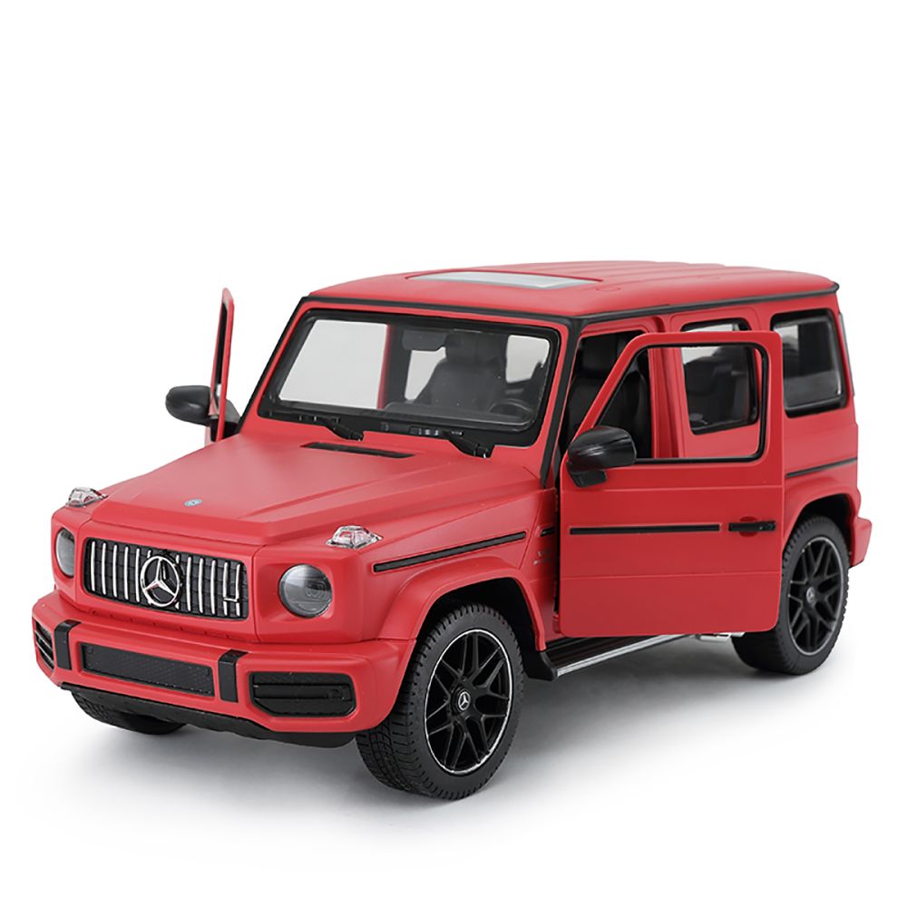 Количка с дистанционно Rastar Mercedes-Benz G63 AMG, Червена, 1:14