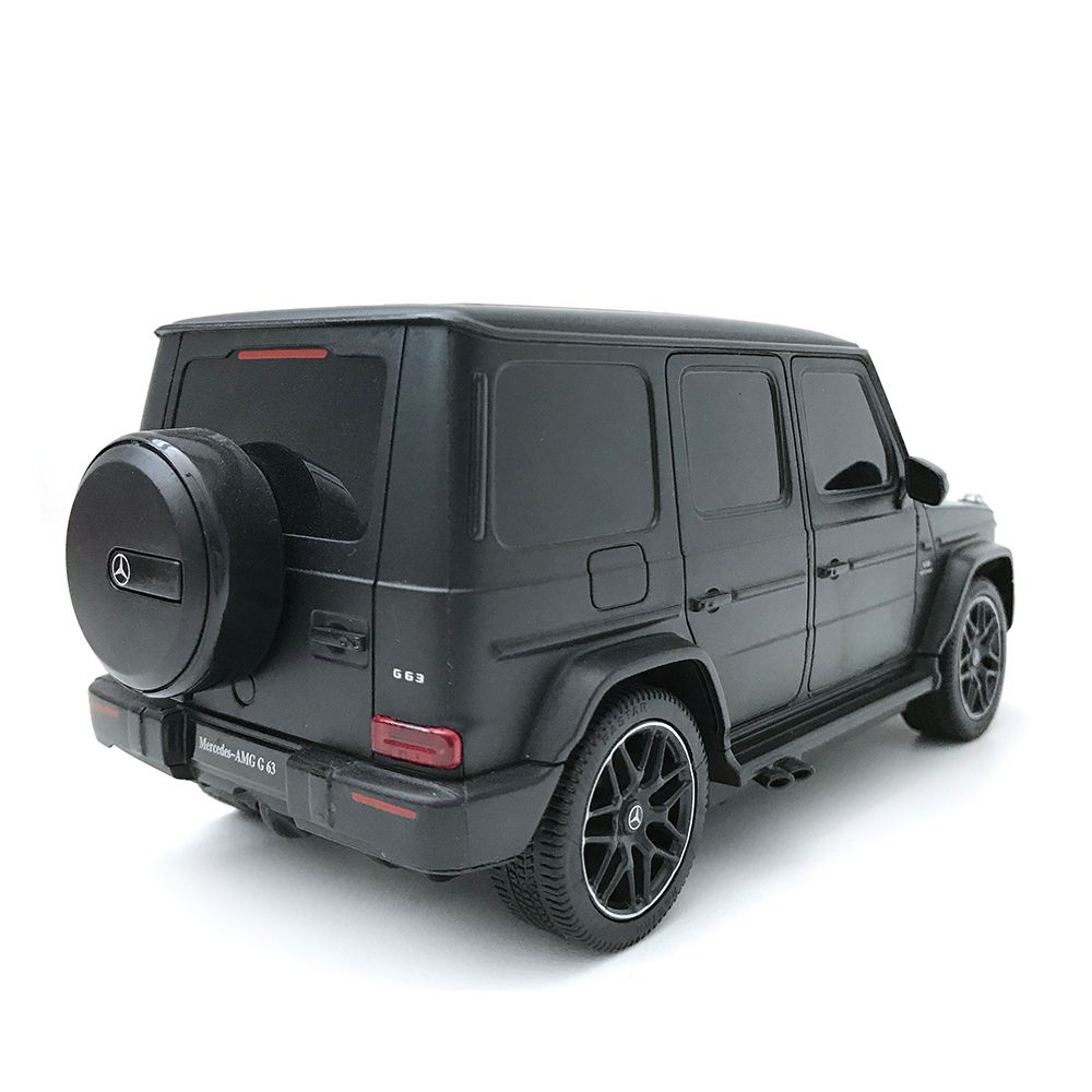 Количка с дистанционно Rastar, Mercedez-Benz G63 AMG, 1:24, Черен