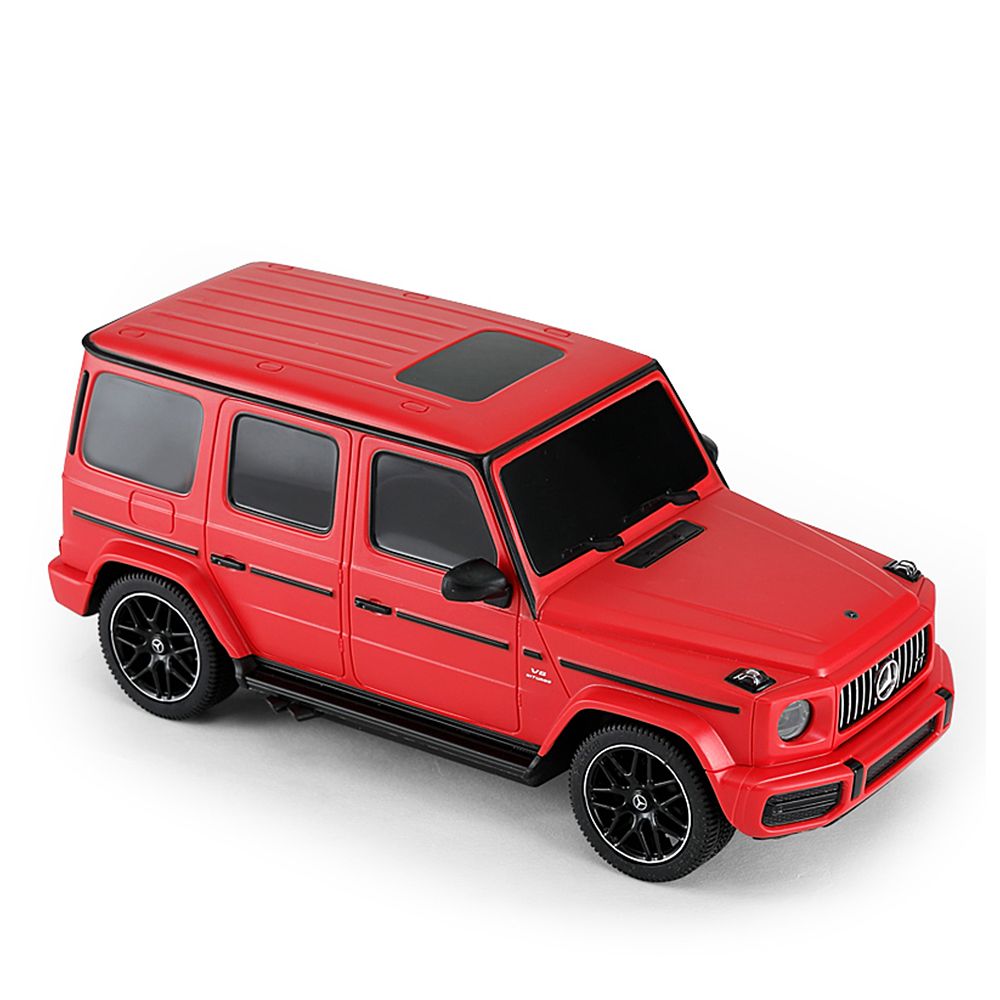Количка с дистанционно Rastar, Mercedes-Benz G63 AMG, 1:24, Червен