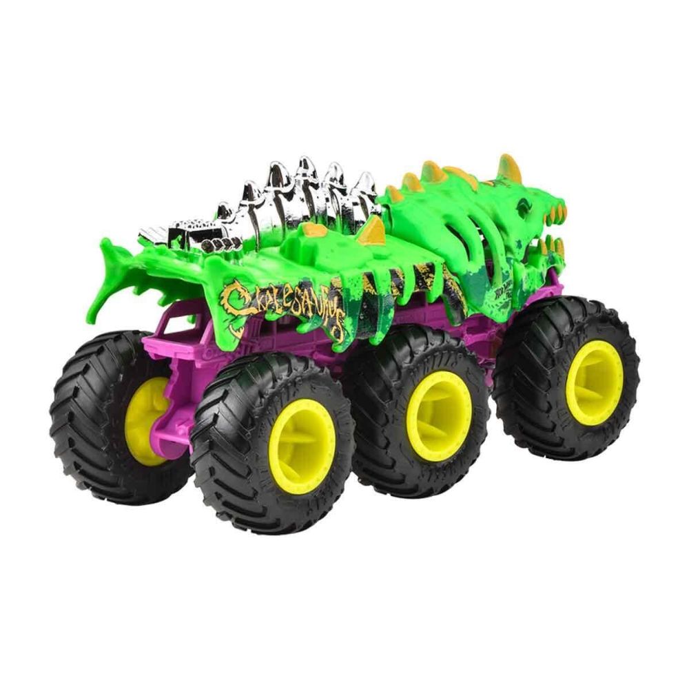 Количка Hot Wheels Monster Truck, Big Rigs, Skelesaurus, JCH42